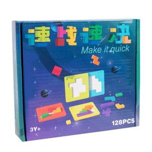 Make it Quick Wooden Block Puzzle Game