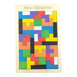 Tetris Wooden Zigsaw Puzzle