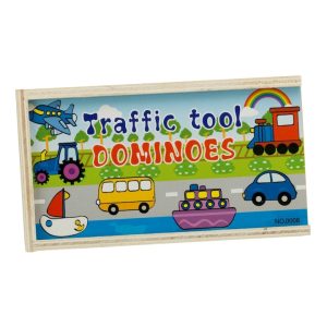 Wooden Dominoes (Colourful Themes)