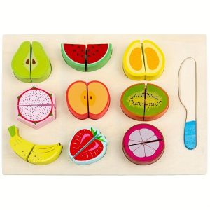 Wooden Cutting Toy Educational Play Set (Big)