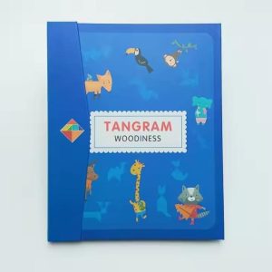 Wooden Magnetic Tangram