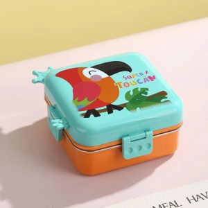 Toucan Themed Stainless Steel Bento Lunch Box