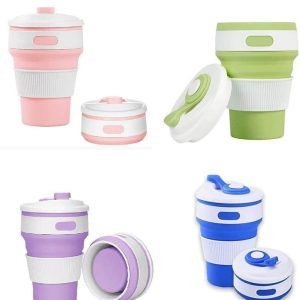 Collapsible Silicone Travel Cup (250ml)