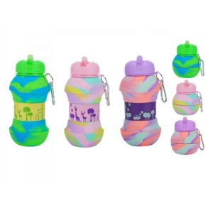 Collapsible Silicone Water Bottle