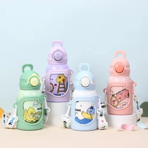 Puffy Stainless Steel Insulated Water Bottle (500ml)
