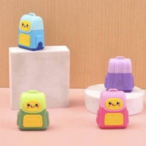BackPack Shaped Pencil Sharpener cum Eraser