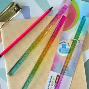 Quadrangle Shape Crystle Ruler (20cm)