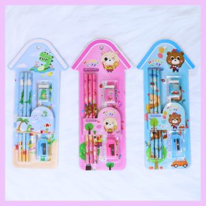 Cute Theme 6 in 1 Stationary Set