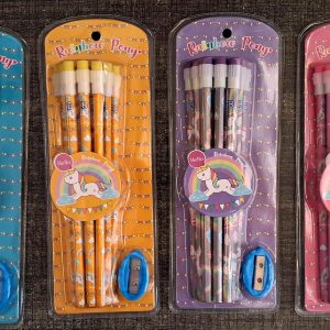 Unicorn Theme 3 in 1 Stationary Set