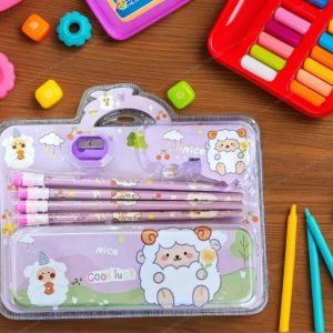 Hello Cute Animal Stationary Set
