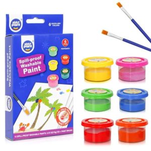 Spill-Proof Washable Paint