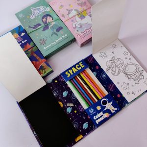 3 in 1 Colouring Book Set