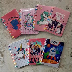 Rainbow Spiral Diary - A5 Size
