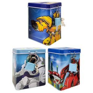 Sci-fi Theme Metal Piggy Bank